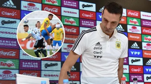 Lionel Scaloni confirmó la sede del próximo Argentina-Brasil (Foto: Getty Images)
