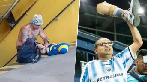 Viral en Twitter: las fotos más bizarras en los estadios del fútbol argentino