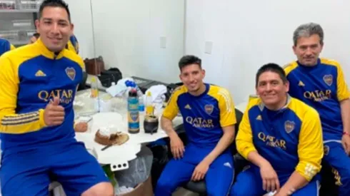 "Cumple de Vangioni": la foto de Aaron Molinas que hizo reír a los hinchas de Boca