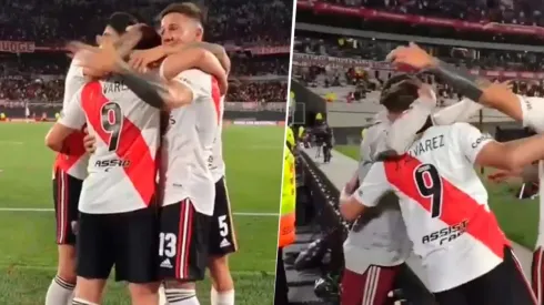 VIDEO | El gran gesto de los jugadores de River con un alcanzapelotas