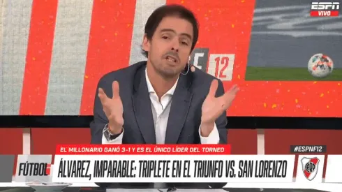 Closs, tajante sobre un jugador de River.