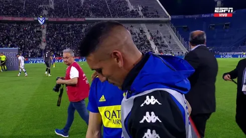 VIDEO | Centurión no festejó el triunfo de Vélez ante Boca: "Con Pellegrino no tenemos mucho diálogo"