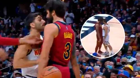 VIDEO | Facu Campazzo se cruzó con Ricky Rubio y tuvieron que separarlos