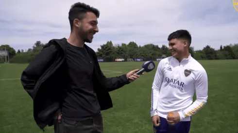 Zeballos y una declaración que le encantó a los hinchas de Boca.