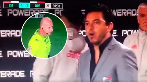 VIDEO | Gallardo explotó contra Pitana y lo insultó en pleno partido: "¿Qué cobras, p..?"