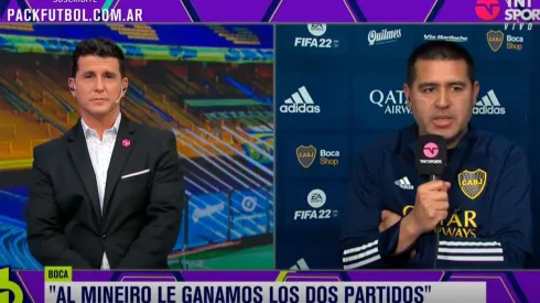 El cruce de Riquelme con Hernán Castillo al aire: "No seas tan fanático"