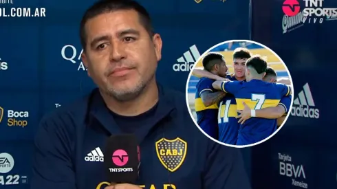 Riquelme, enamorado de un juvenil de Boca: "Tiene cosas que se las veo a muy pocos"