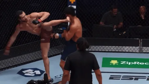 VIDEO | Brutal KO en la UFC: una patada en la cabeza que "mandó a dormir" a su rival