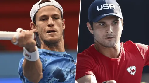 Diego Schwartzman vs. Marcos Giron por el Masters 1000 de París (Foto: Getty Images).
