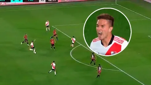 VIDEO | Palavecino sacudió desde afuera del área y puso el 1-0 para River