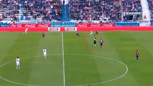 VIDEO | Repudiable: Espinoza provocó a la gente de Vélez con besos