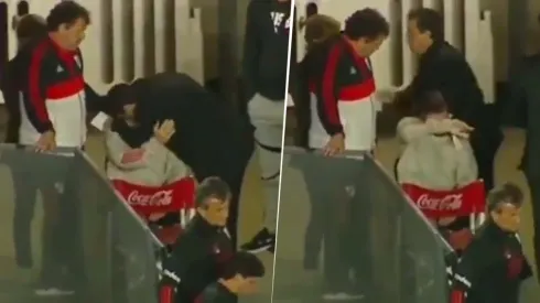 VIDEO | El emocionante gesto de Gallardo con Peña Biafore luego de su lesión