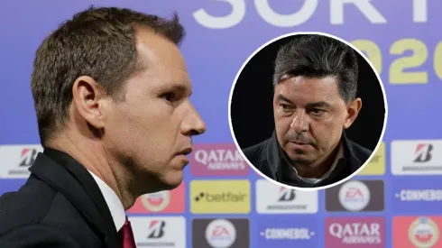 Jorge Brito y Marcelo Gallardo, River Plate (Fotos: Getty Images)