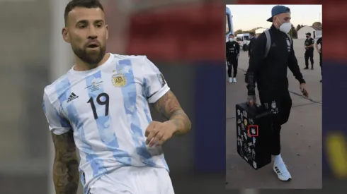 Otamendi y un guiño para River.
