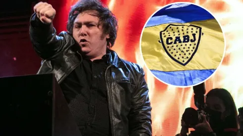 Javier Milei y una curiosa comparación en redes con Boca (Fotos: Getty Images)