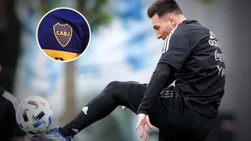 El divertido comentario de una figura de Boca en la foto que subió Messi a Instagram