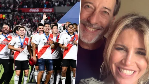 "En tu cara": la gastada de Florencia Peña a Guillermo Francella por la goleada de River a Racing