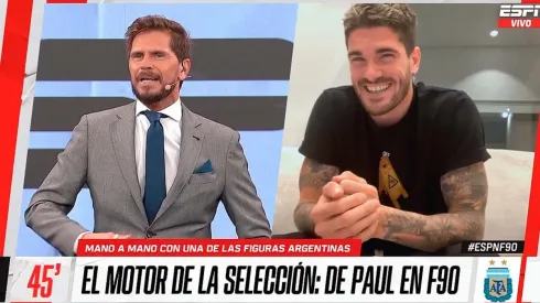 ¿El secreto de la Scaloneta? De Paul reveló una de las cábalas de la Selección