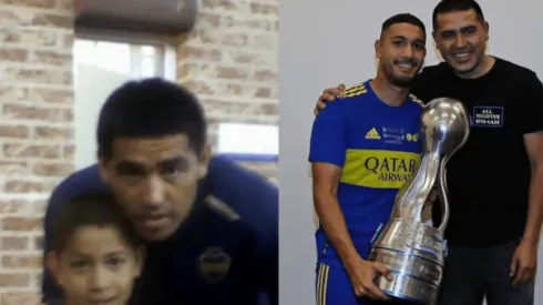 Para que se emocionen los hinchas: la foto de Mancuso con Riquelme después de salir campeón