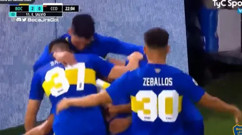 Golazo de Eduardo Salvio para que Boca le gane a Central Córdoba.
