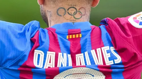 FC Barcelona Unveil New Signing Dani Alves
