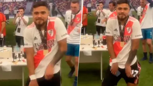 VIDEO | El desopilante baile de Paulo Díaz tras la consagración de River