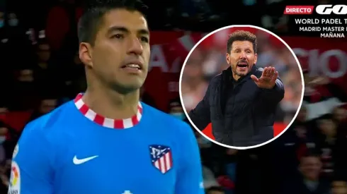 VIDEO | La bronca de Suárez con Simeone: "P... de m... siempre igual"