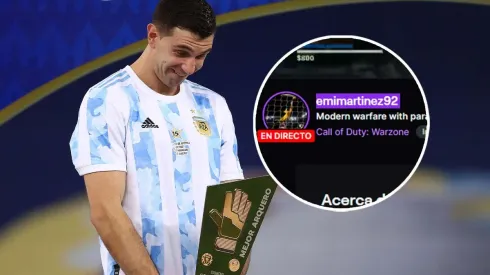 Como el Kun: Dibu Martínez se lanzó a stremear en Twitch