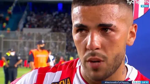 Iván Tapia, futbolista de Barracas Central, le dedicó el ascenso a Ricardo Caruso Lombadi.