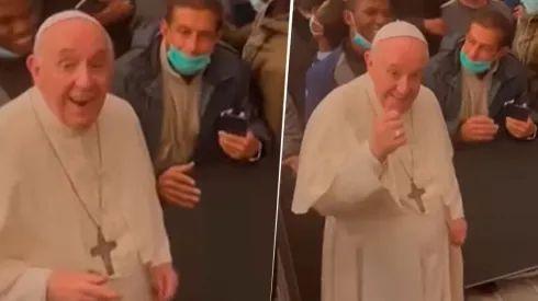 Al Papa Francisco le contaron que ascendió Barracas y así reaccionó