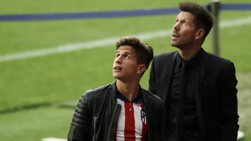 El hijo menor de Simeone podría debutar en el Atlético Madrid tras su abrupta salida de River
