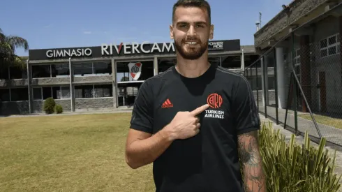 González Pírez, el refuerzo de River que recibió la felicitación de dos ex-Boca.
