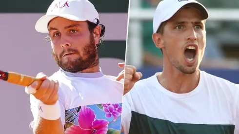 Marco Trungelliti vs. Pedro Cachín por el Australian Open (Foto: Getty Images).
