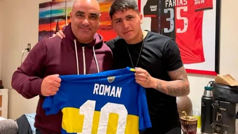 El guiño del representante de Farías tras conocerse el debut de Boca contra Colón