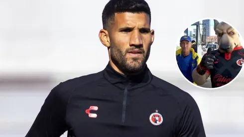 La insólita presentación de Lisandro López en México: le regalaron un choripan