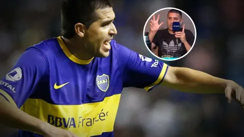 ¡No lo perdonan! El gesto de Riquelme en plena entrevista que los hinchas de River hicieron meme