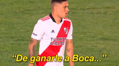 Juanfer volvió a jugar en River y los hinchas explotaron acordándose de Boca