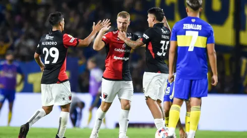 Los jugadores de River que felicitaron a Lucas Beltrán por su gol a Boca