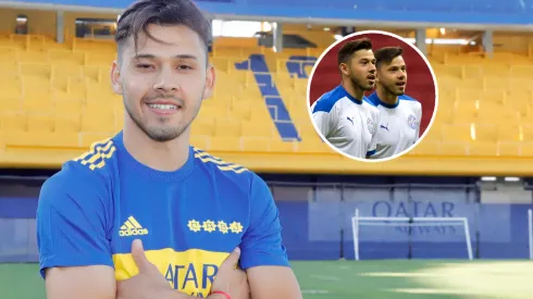 Romero fue presentado como jugador de Boca.