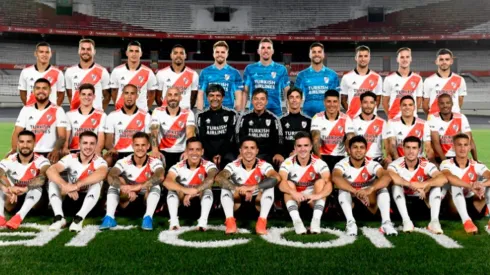 Los 3 ausentes de River en la foto grupal del plantel