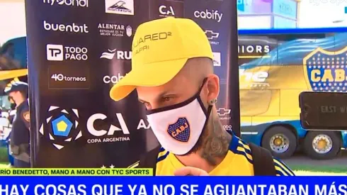 Benedetto destrozó a Almendra: "Nunca entendió la camiseta que tenía puesta"