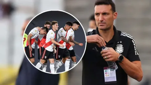 ¿Lo suma a la lista? El jugador de River que Scaloni sigue de cerca