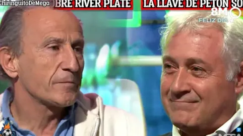 Patanian visitó la TV de España y se emocionó ante el repaso de un evento histórico de River