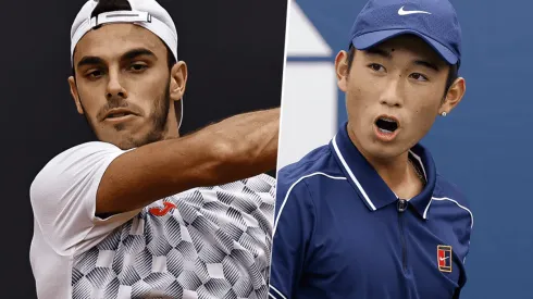 Francisco Cerúndolo vs. Shang Juncheng (Foto: Getty Images).
