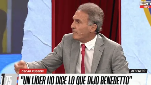 Ruggeri destrozó a Benedetto: "No se puede tratar así a un compañero"