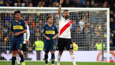 No lo perdonó: en la previa del River-Boca, Pratto se desquitó con una figura de Battaglia