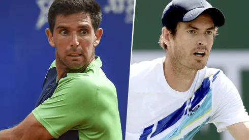 Federico Delbonis vs. Andy Murray por el Masters 1000 de Miami (Foto: Getty Images).
