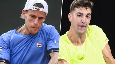 Diego Schwartzman vs. Thanasi Kokkinakis por el Masters 1000 de Miami (Foto: Getty Images).
