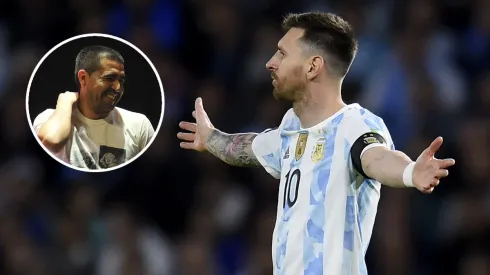 La foto del año: Messi posó junto a Riquelme y una camiseta de Boca