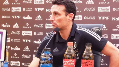 Scaloni y su particular definición sobre el momento de un jugador de Selección: "Es el chico de moda"